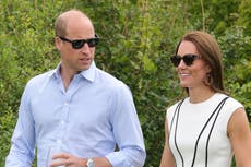 Kate Middleton and Prince William share rare PDA moment at polo match