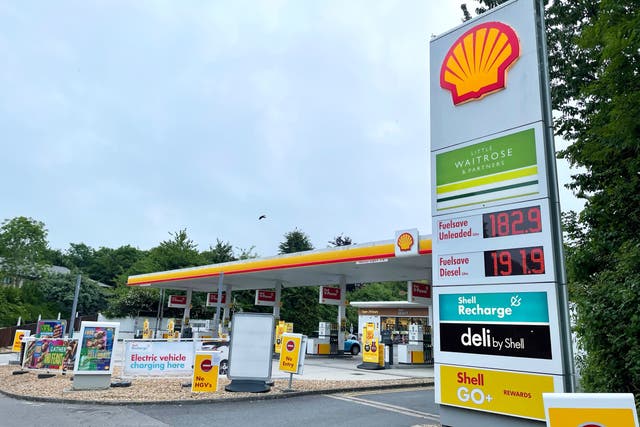 <p>Oil giant Shell has benefited from rising fuel prices</p>