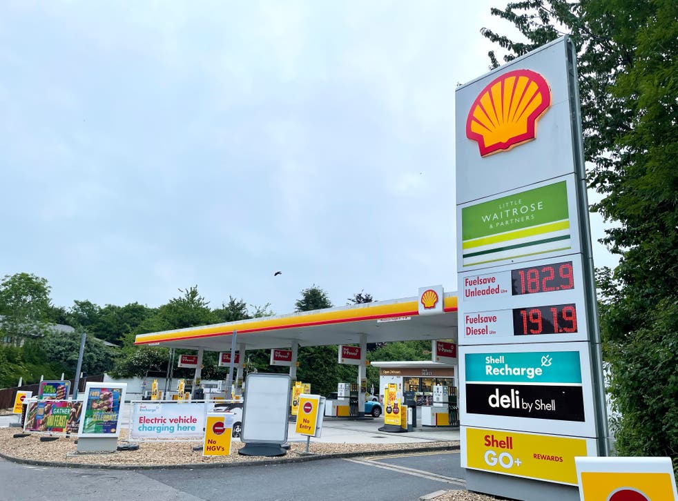 Oil giant Shell has benefited from rising fuel prices (Joe Sene/PA)
