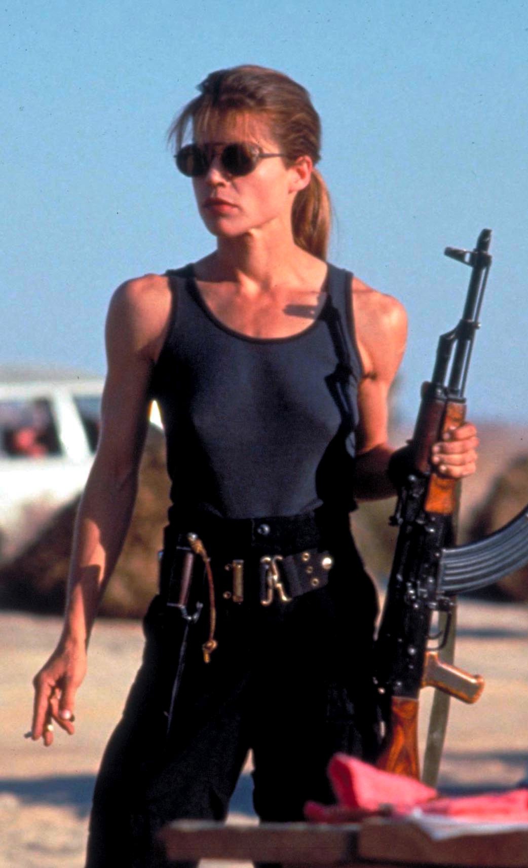 Linda Hamilton in ‘Terminator 2: Judgment Day’