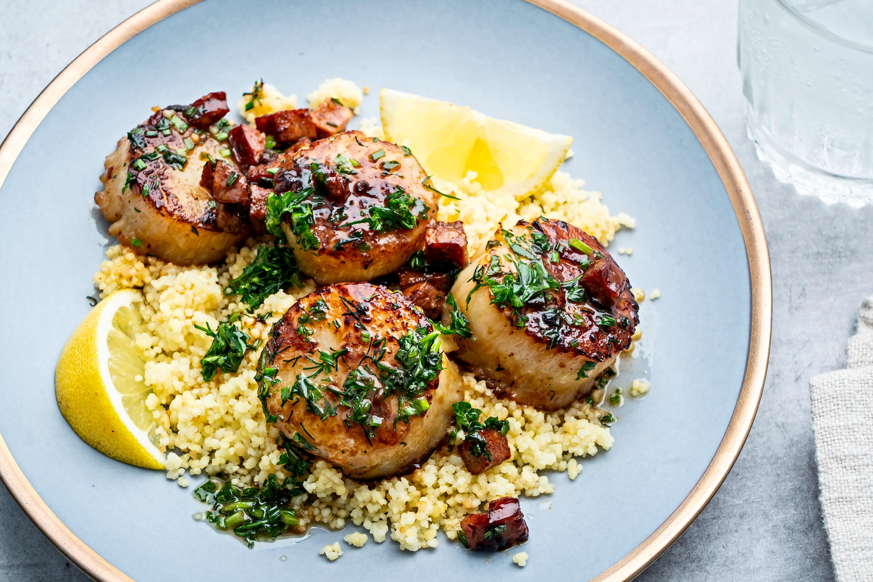 The chorizo-enhanced sauce is so flavourful even non-scallop lovers would likely be delighted