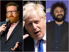 Boris Johnson resigns: The best celebrity reactions to prime minister’s speech, from Frankie Boyle to Nish Kumar