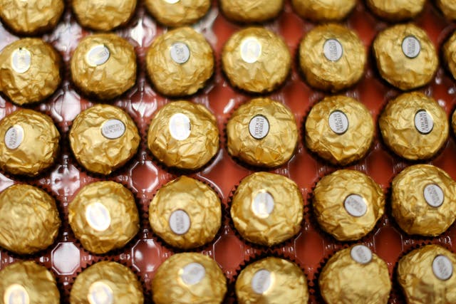 <p>Ferrero Rocher crowned the UK's favourite chocolate</p>