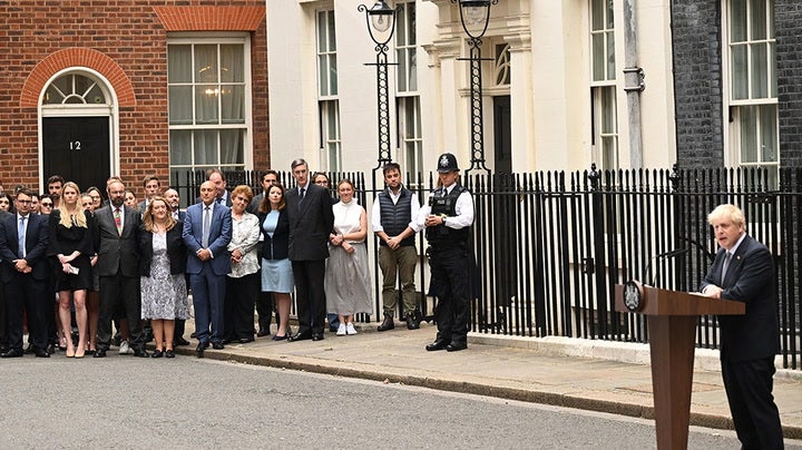Watch Boris Johnson’s full resignation speech