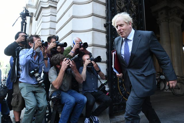 Boris Johnson appointed new Cabinet ministers before stepping down as Tory leader (Stefan Rousseau/PA)