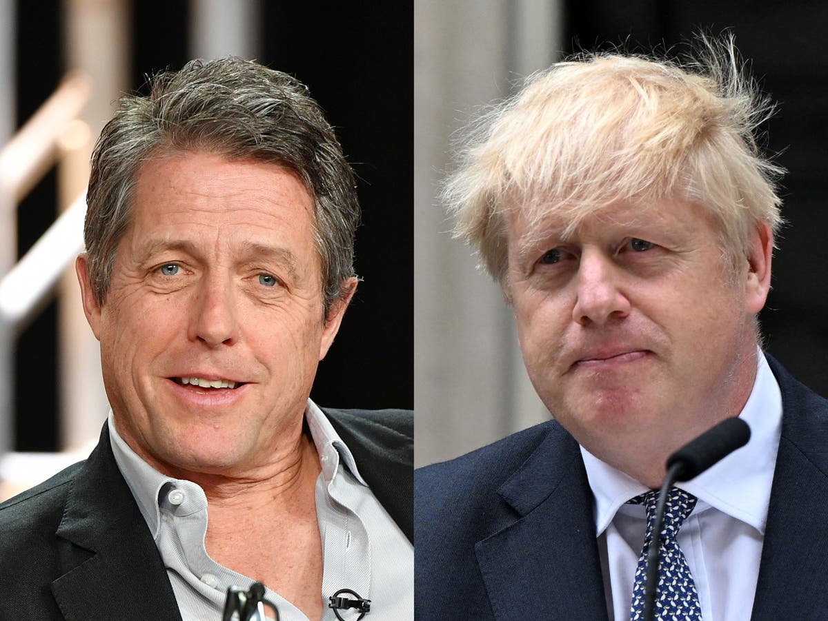 Boris Johnson mengundurkan diri sebagai PM: Hugh Grant enggan memainkan tema Penny Hill di luar Parlemen