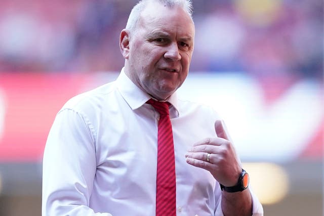Wayne Pivac has urged Wales to tighten up on their discipline (Mike Egerton/PA)