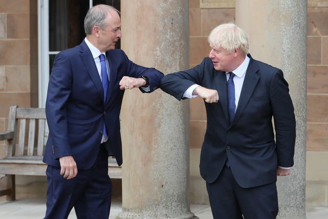 Micheal Martin said Boris Johnson’s resignation should result in the UK Government pulling back from unilateral action on the protocol (Brian Lawless/PA)