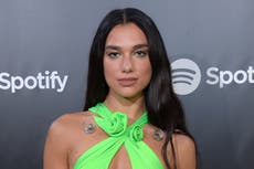 Dua Lipa sparks debate after wearing nearly white sheer lace dress to wedding: ‘A rare L from my queen’