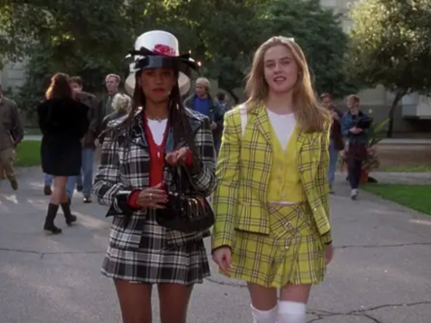Alicia Silverstone (R) and Stacey Dash (L) in the 1995 film Clueless