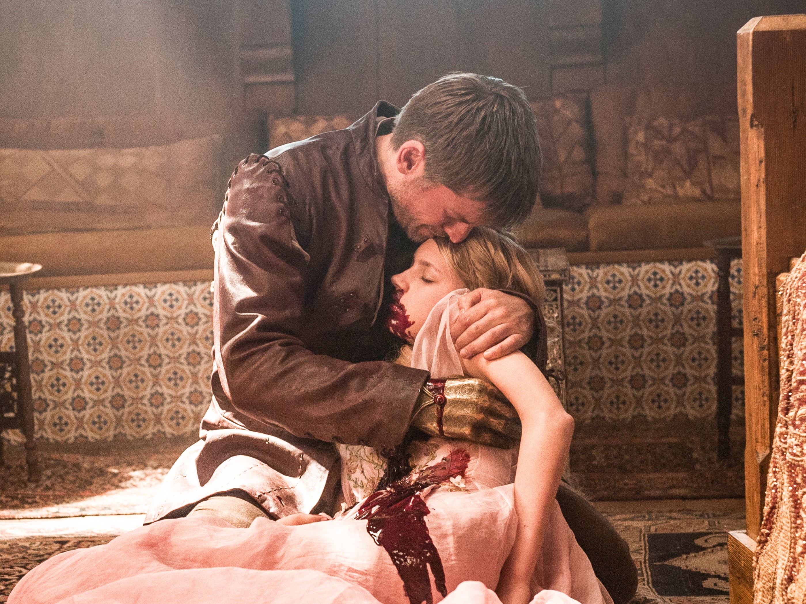 Nikolaj Coster-Waldau and Nell Tiger Free in the ever-bloody fantasy series ‘Game of Thrones'