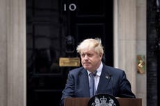 Instability and an unedifying leadership race ahead as Boris Johnson finally stands down