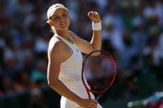 Wimbledon 2022 LIVE: Elena Rybakina beats Simona Halep to reach women’s final after Ons Jabeur books spot
