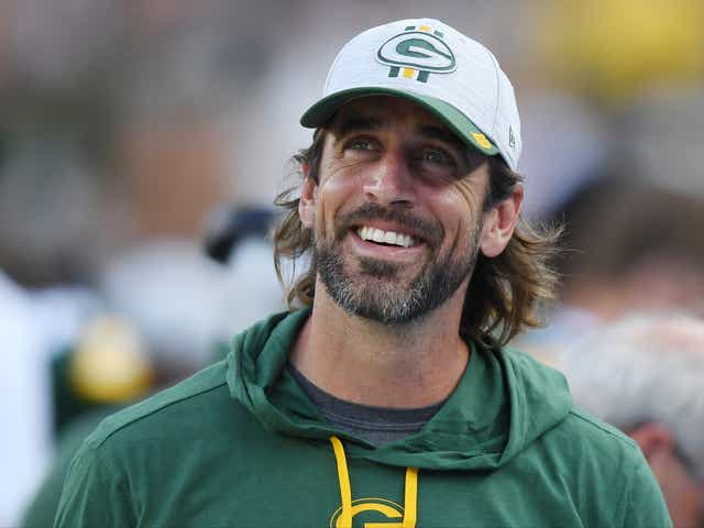 <p>Aaron Rodgers debuts new tattoo</p>