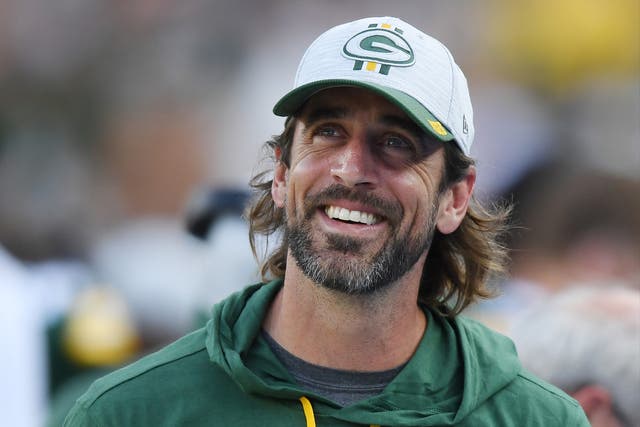 <p>Aaron Rodgers debuts new tattoo</p>