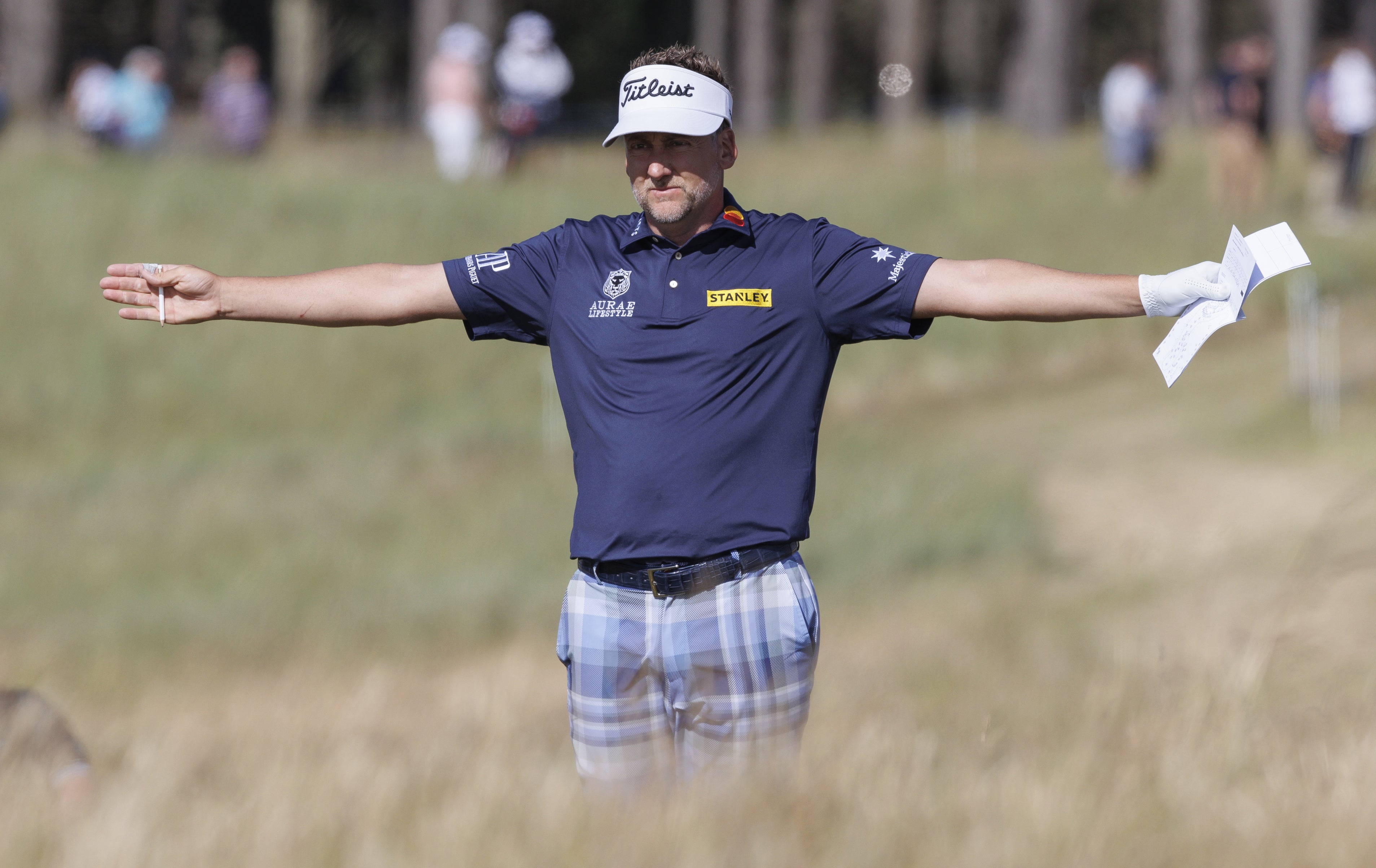 Ian Poulter slumped to a 78 on day one of the Genesis Scottish Open at The Renaissance Club (Steve Welsh/PA)