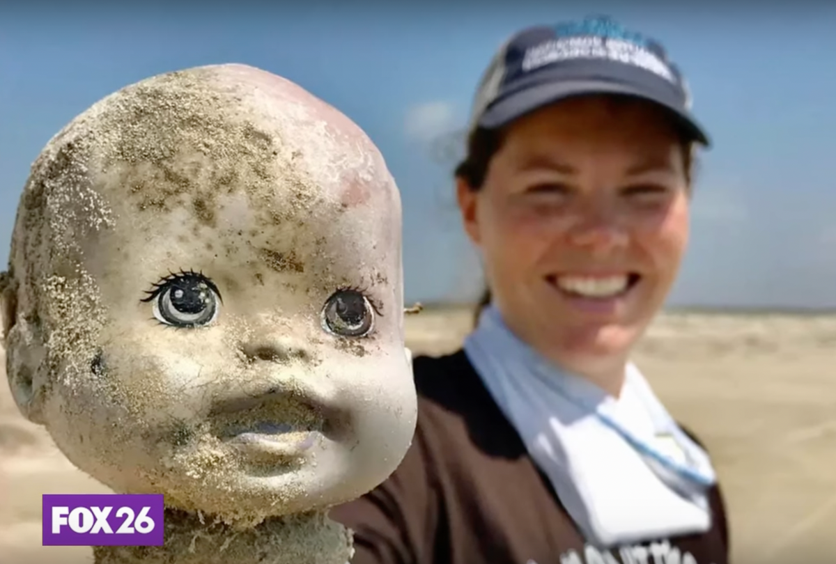 Creepy, washed-up dolls (reviled by John Oliver) reveal danger of marine debris