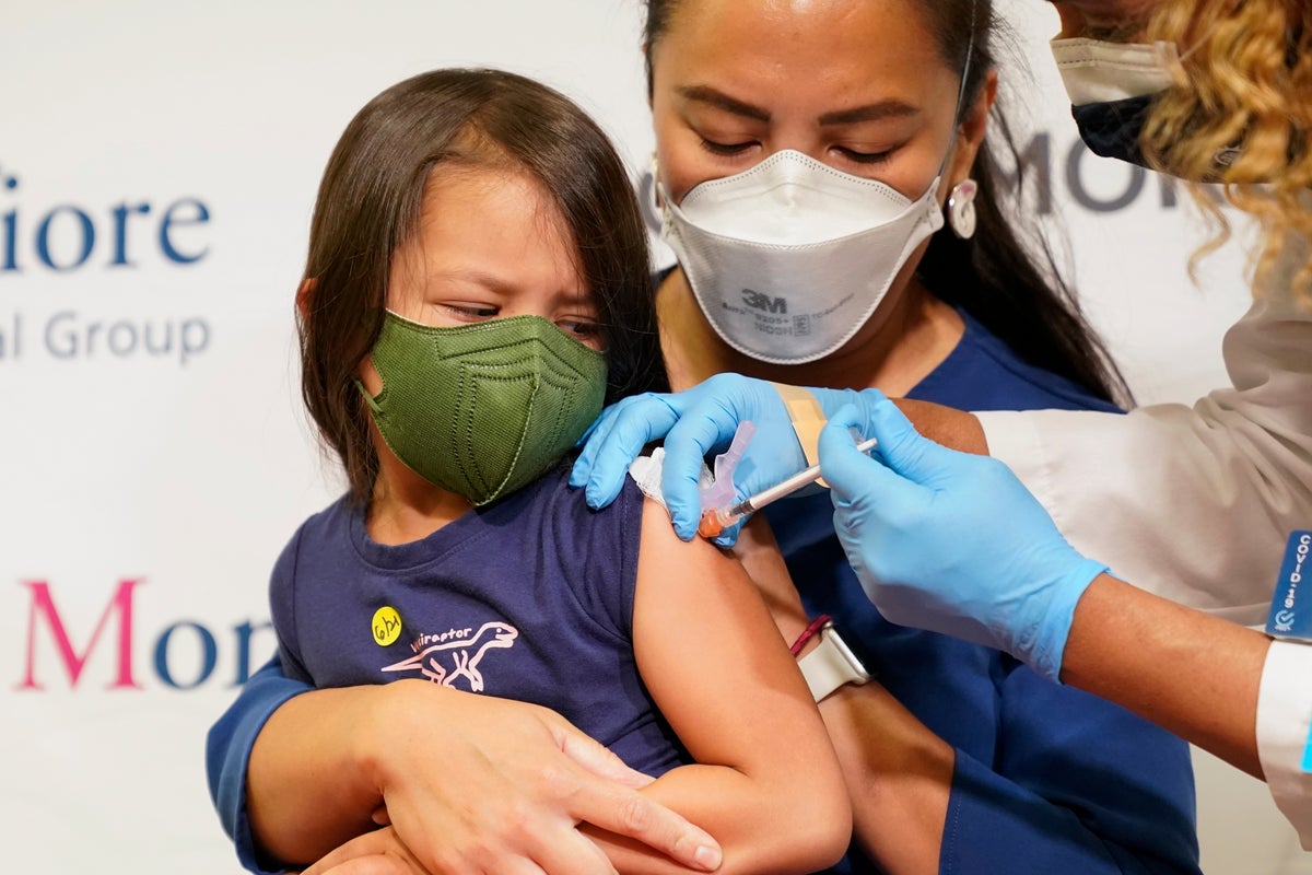 Slow pace for youngest kids getting COVID vaccine doses
