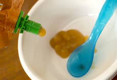 Baby food pouches ‘more sugary than Coca-Cola’, dentists warn