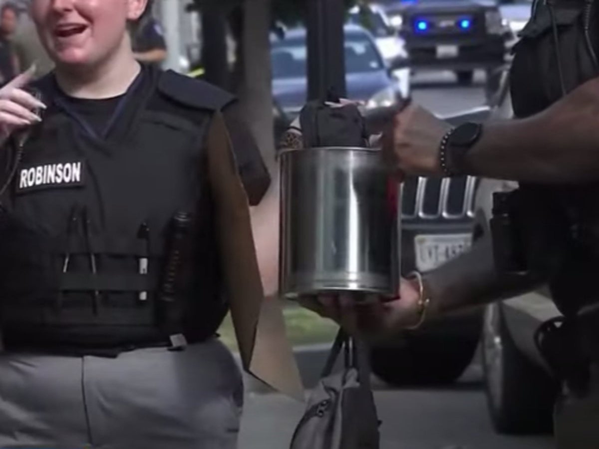 Capitol Polisi molotof kokteyli ile silahlı adamı tutukladı