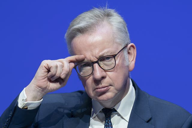 <p>Michael Gove was sacked as levelling up minister by Boris Johnson Wednesday (Danny Lawson/PA)</p>
