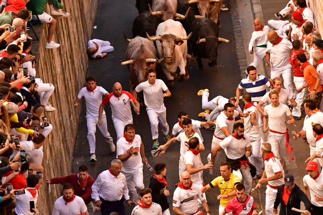 Spain Running of the Bulls