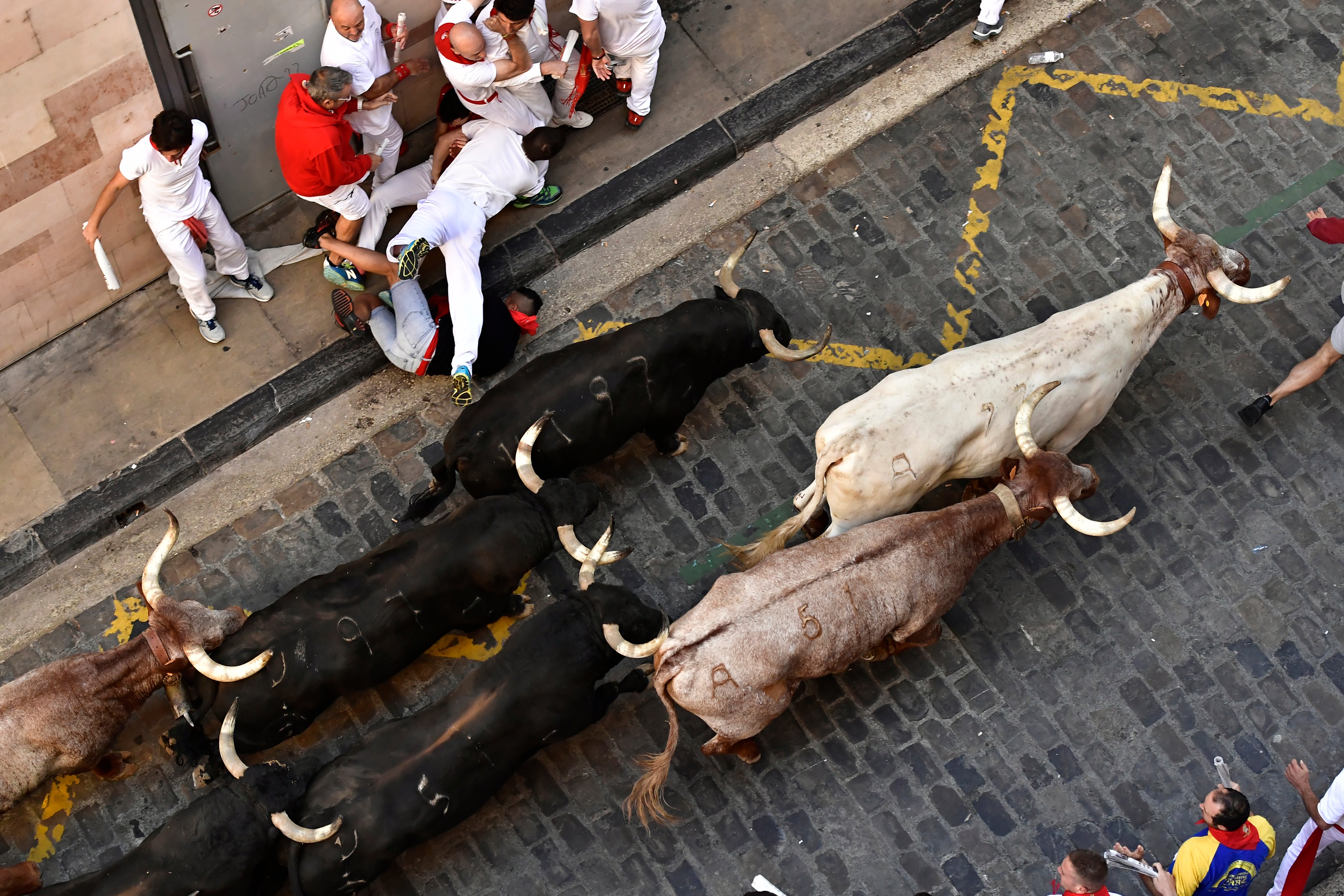 Spain Running of the Bulls