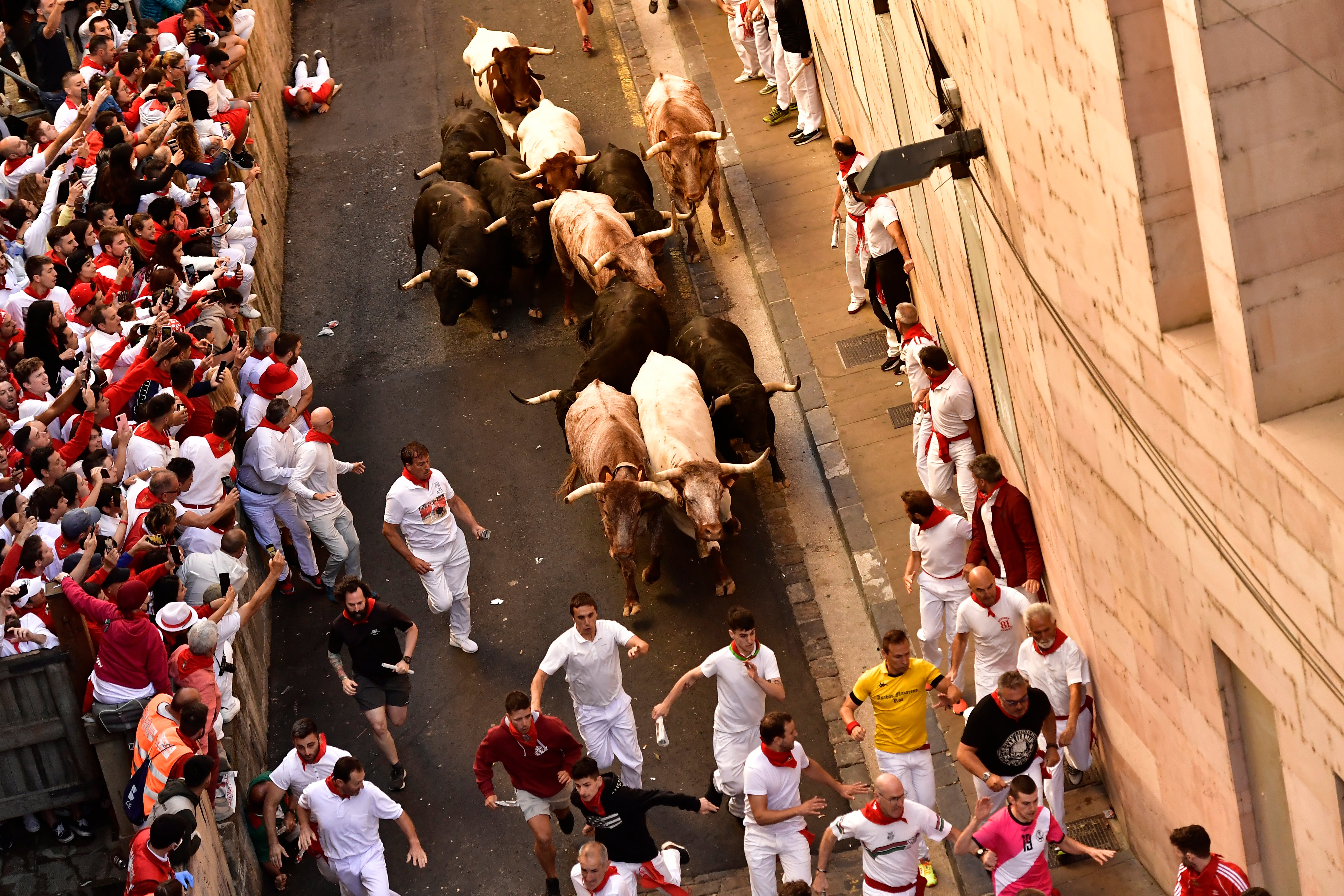 Spain Running of the Bulls