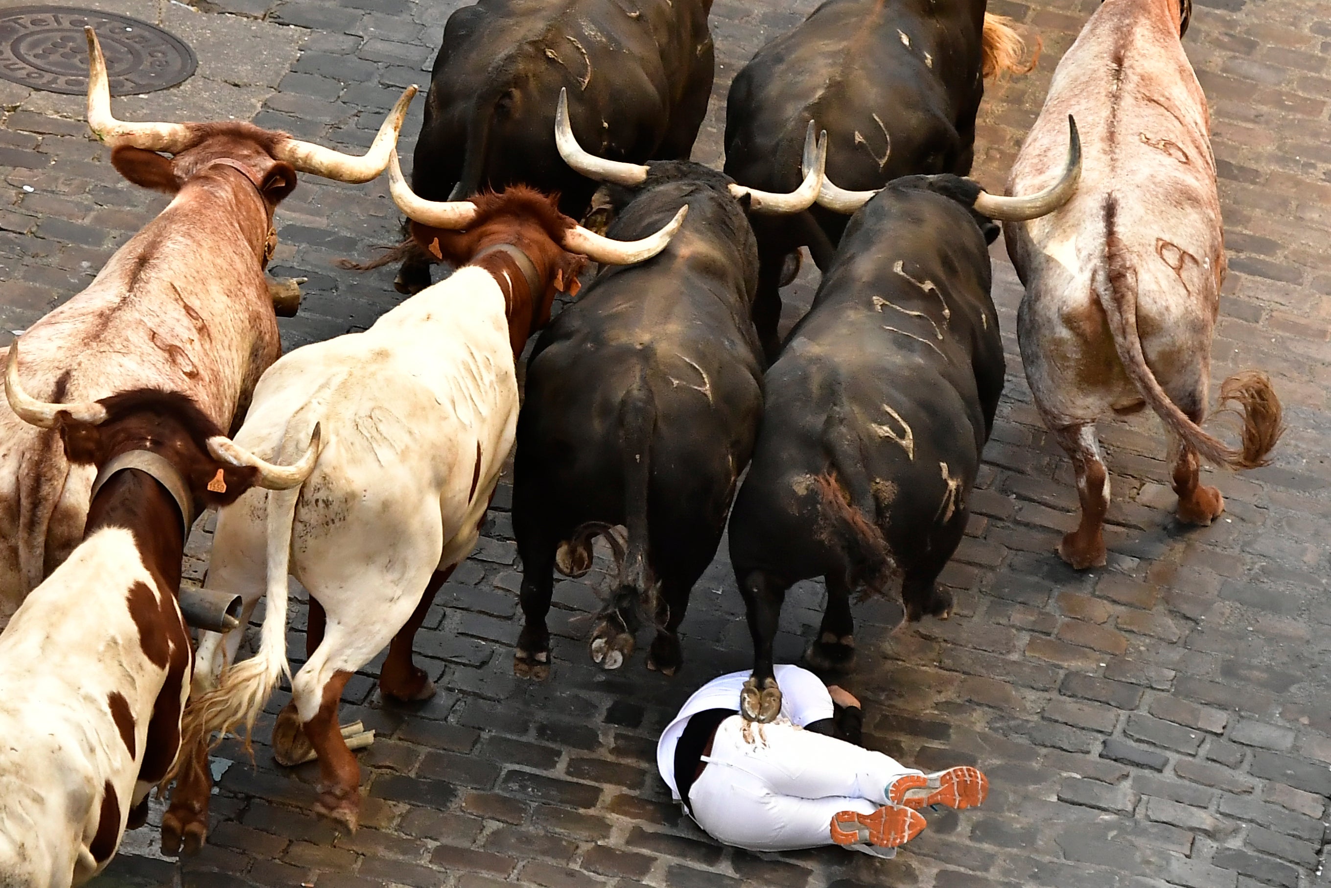 Spain Running of the Bulls