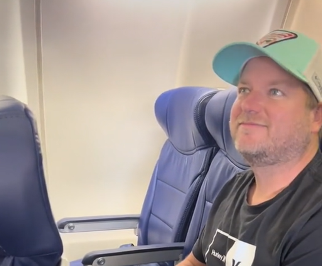 <p>US passenger shares his tip for getting more space </p>