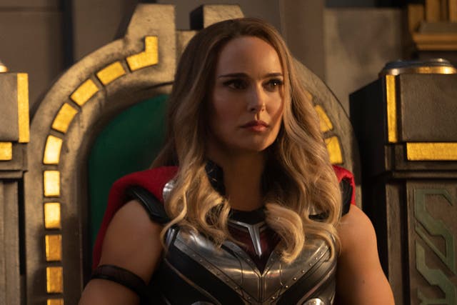 <p>Natalie Portman in ‘Thor: Love and Thunder’ </p>