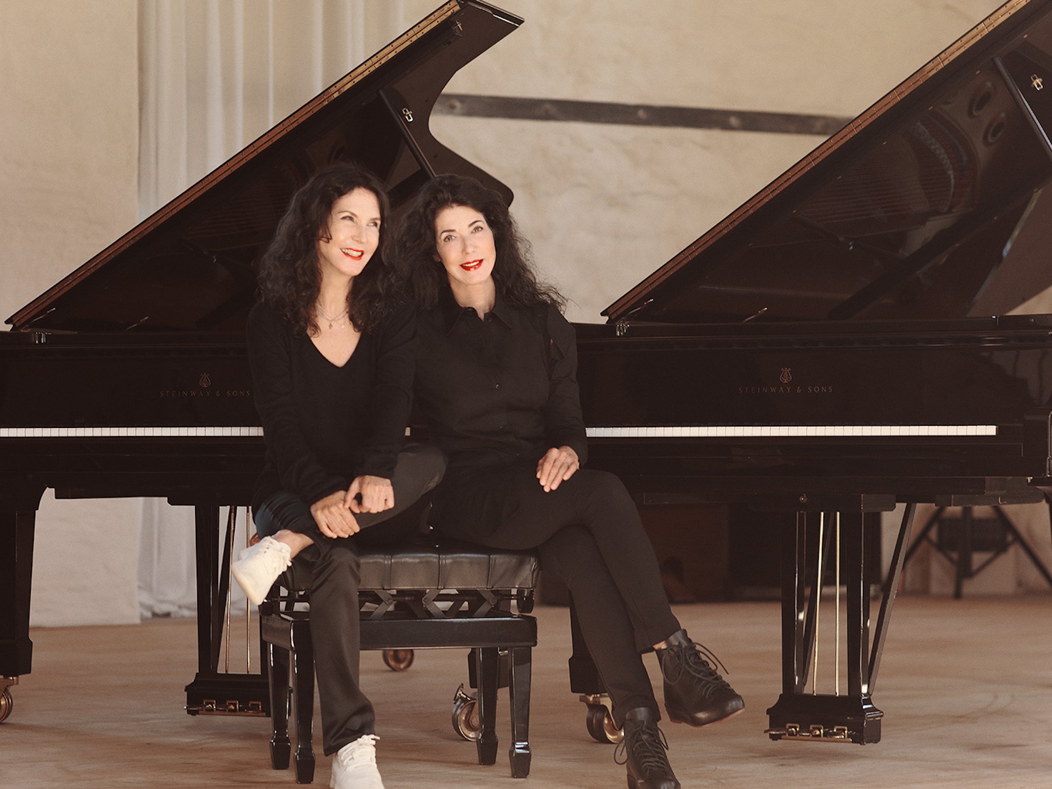 Dynamic duo: Katia and Marielle Labeque
