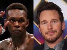 Chris Pratt divides fans with apology to UFC fighter Israel Adesanya