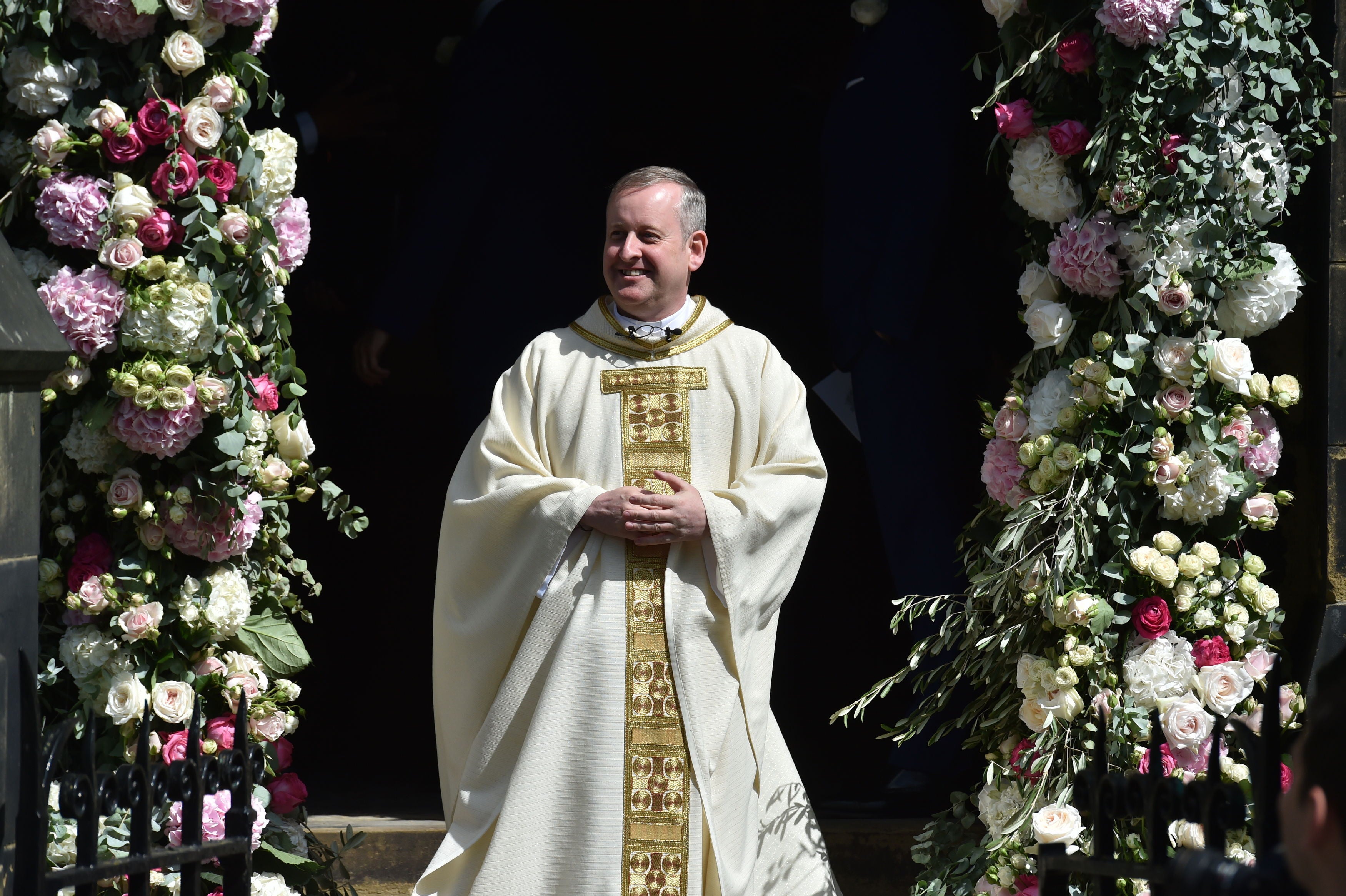 Father Dermott Donnelly, the brother of Dec, is in hospital (Owen Humphreys/PA)