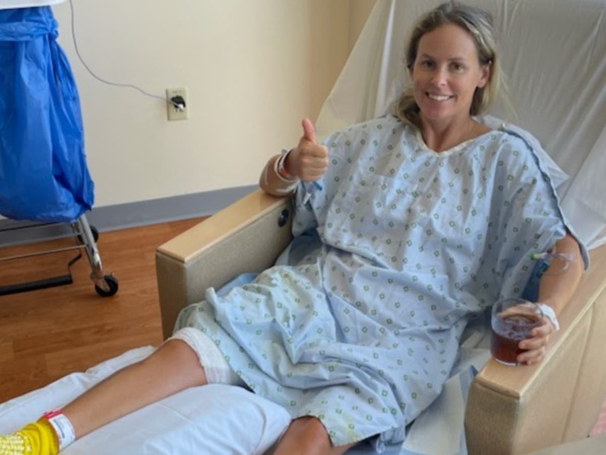 Husband sees &lsquo;nothing but blood in the water&rsquo; as mother attacked by shark in Florida in front of family