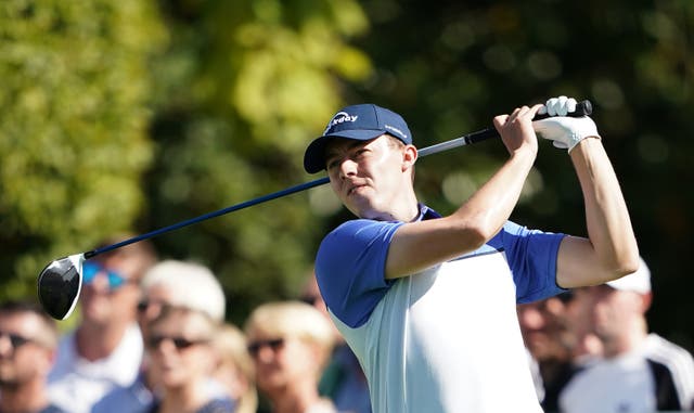 Matt Fitzpatrick carded a second round of 66 in the Genesis Scottish Open (Tess Derry/PA)