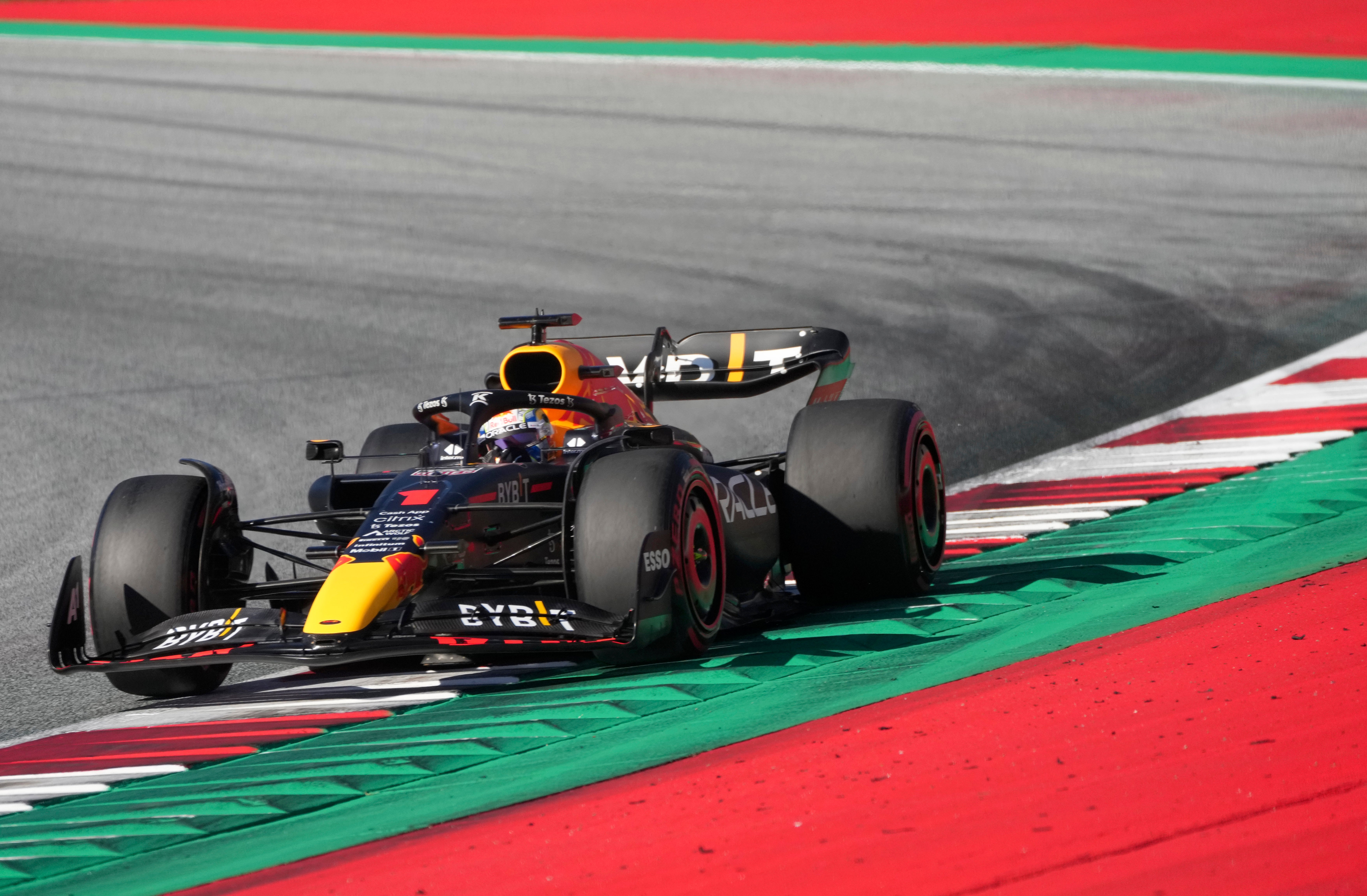 Max Verstappen will start on pole for the Austrian Grand Prix (Matthias Schrader/AP)