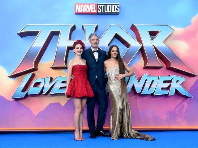 <p>Natalie Portman and Taika Waititi called out over claims Thor film is ‘super gay’</p>