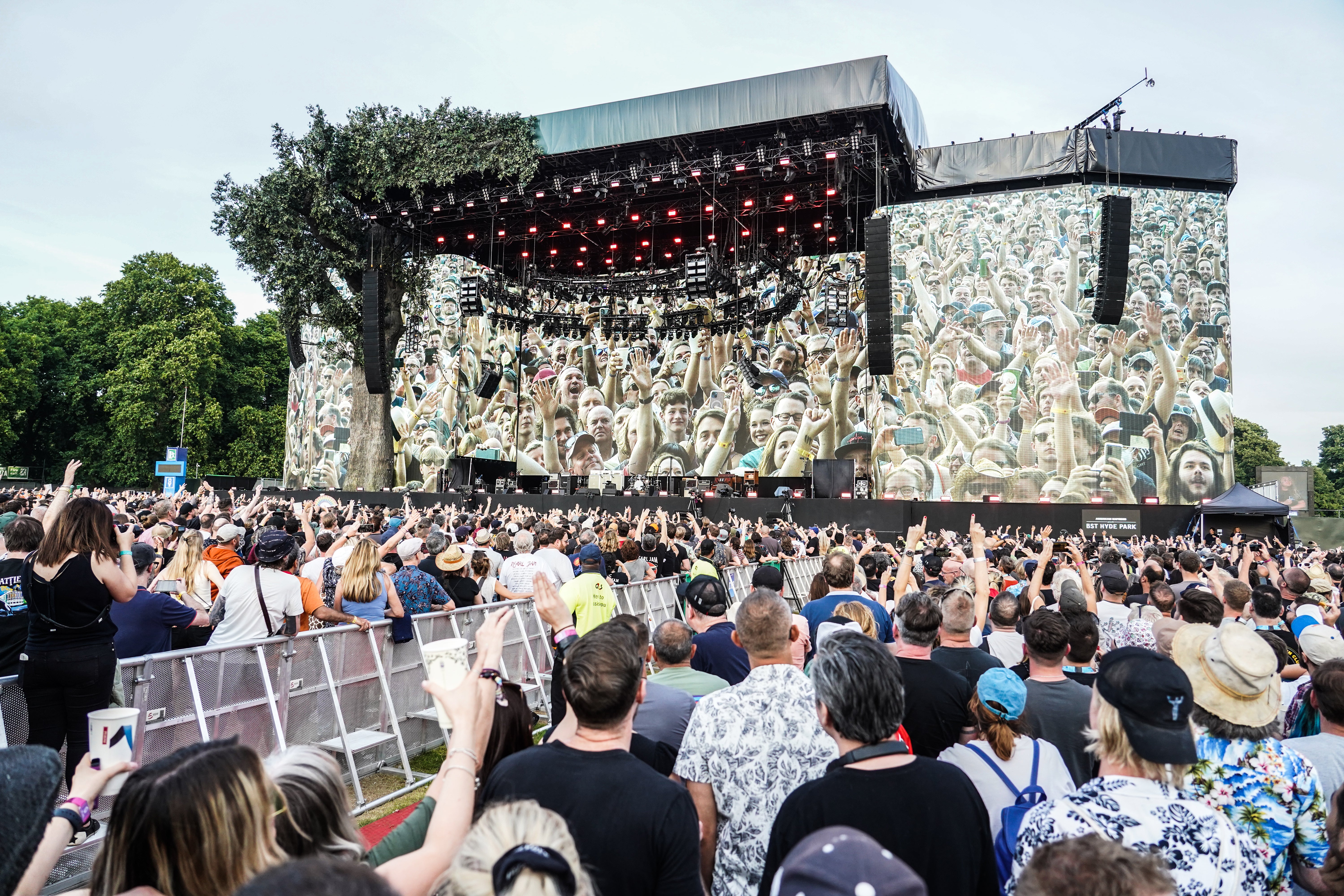 <p>BST Hyde Park has cancelled its final night</p>