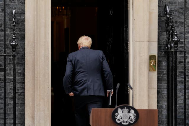 <p>Potential successors have wasted no time before throwing their hats into the ring to replace Boris Johnson as Tory leader </p>