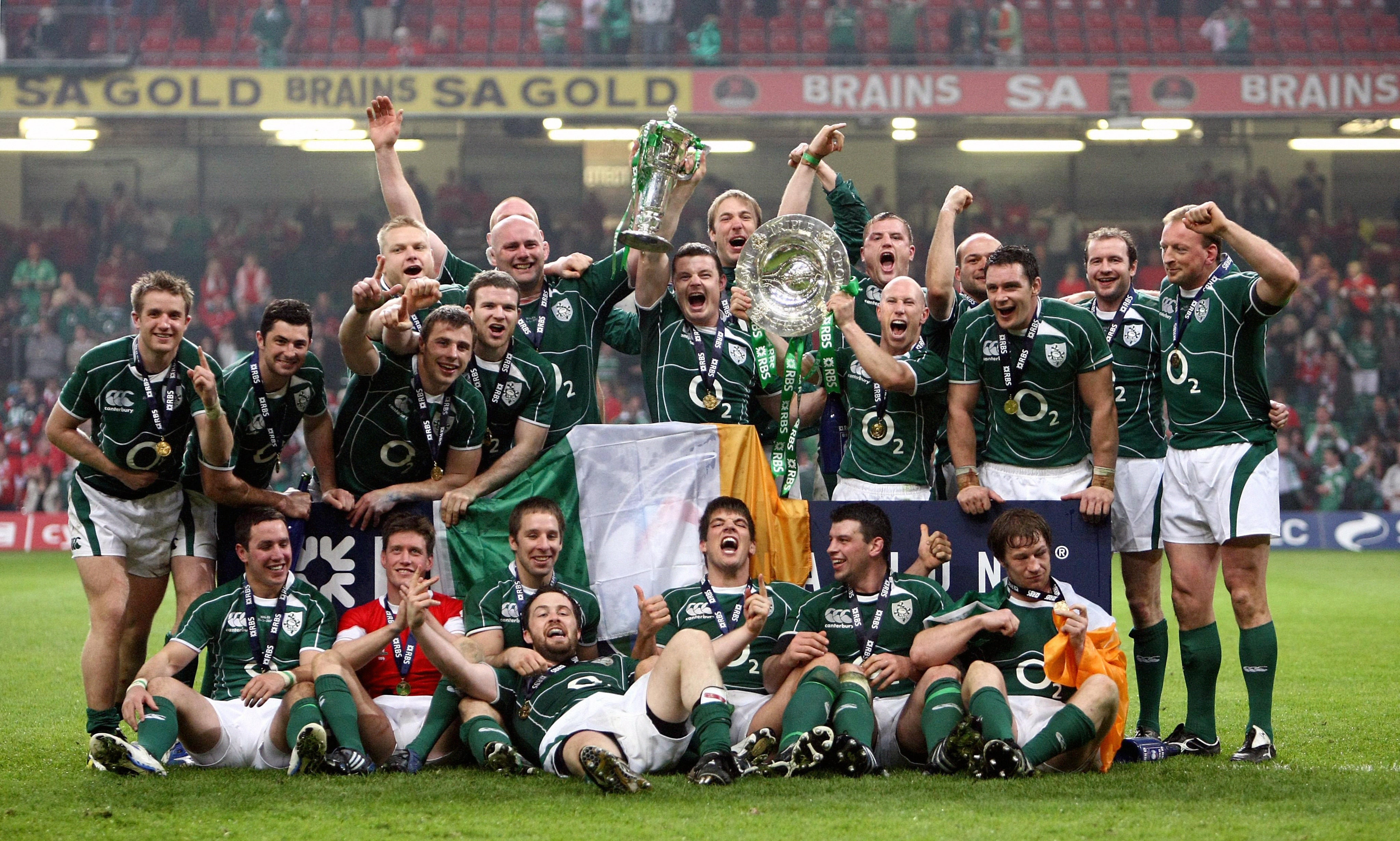 Ireland celebrated their first Grand Slam in 61 years in 2009 (David Jones/PA)
