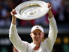 Elena Rybakina wins Wimbledon after fightback against Ons Jabeur