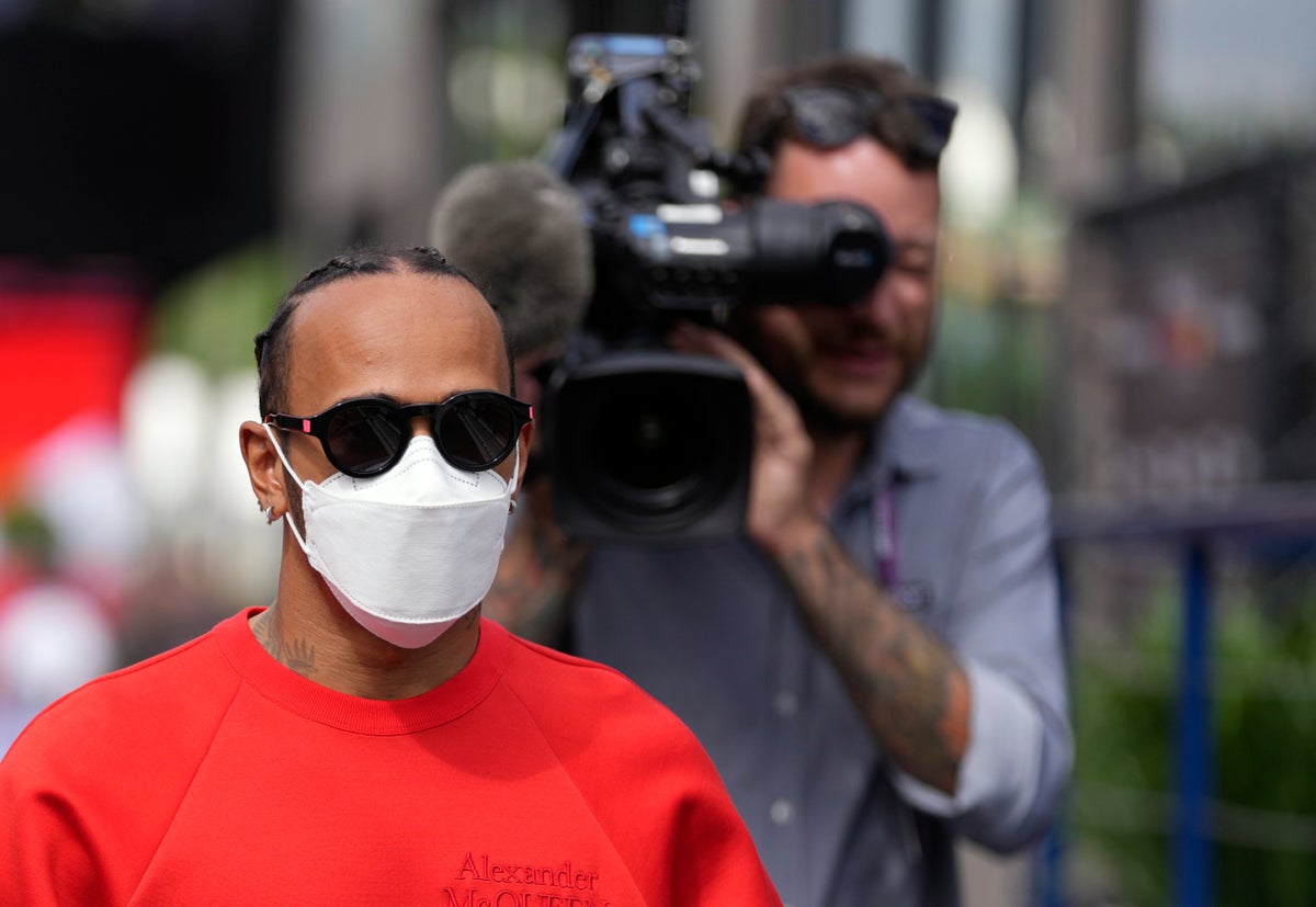 Lewis Hamilton says it is ‘mind-blowing’ that people cheered his 140mph crash