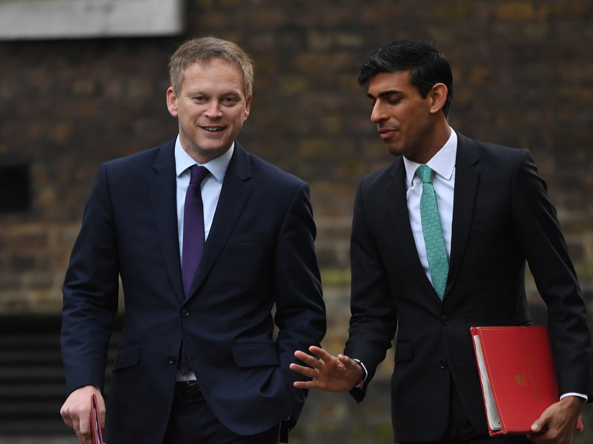 Rishi Sunak rivals gang up on Tory frontrunner as Grant Shapps takes swipe at ‘plotter’