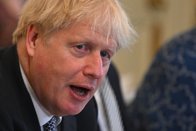 <p>Prime Minister Boris Johnson, as the Liberal Democrats called for an investigation into an alleged abuse of power (Justin Tallis/PA)</p>