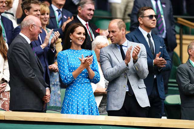 The Duchess and Duke of Cambridge (PA)