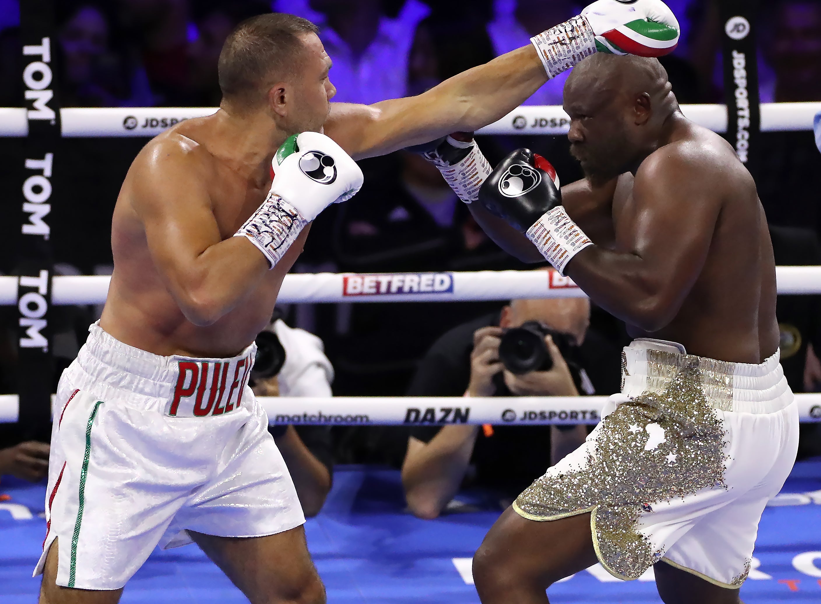 Chisora won with a brilliant 12th round (Bradley Collyer/PA)
