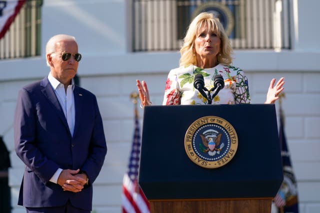 EEUU-GENERAL RETIRADO-JILL BIDEN