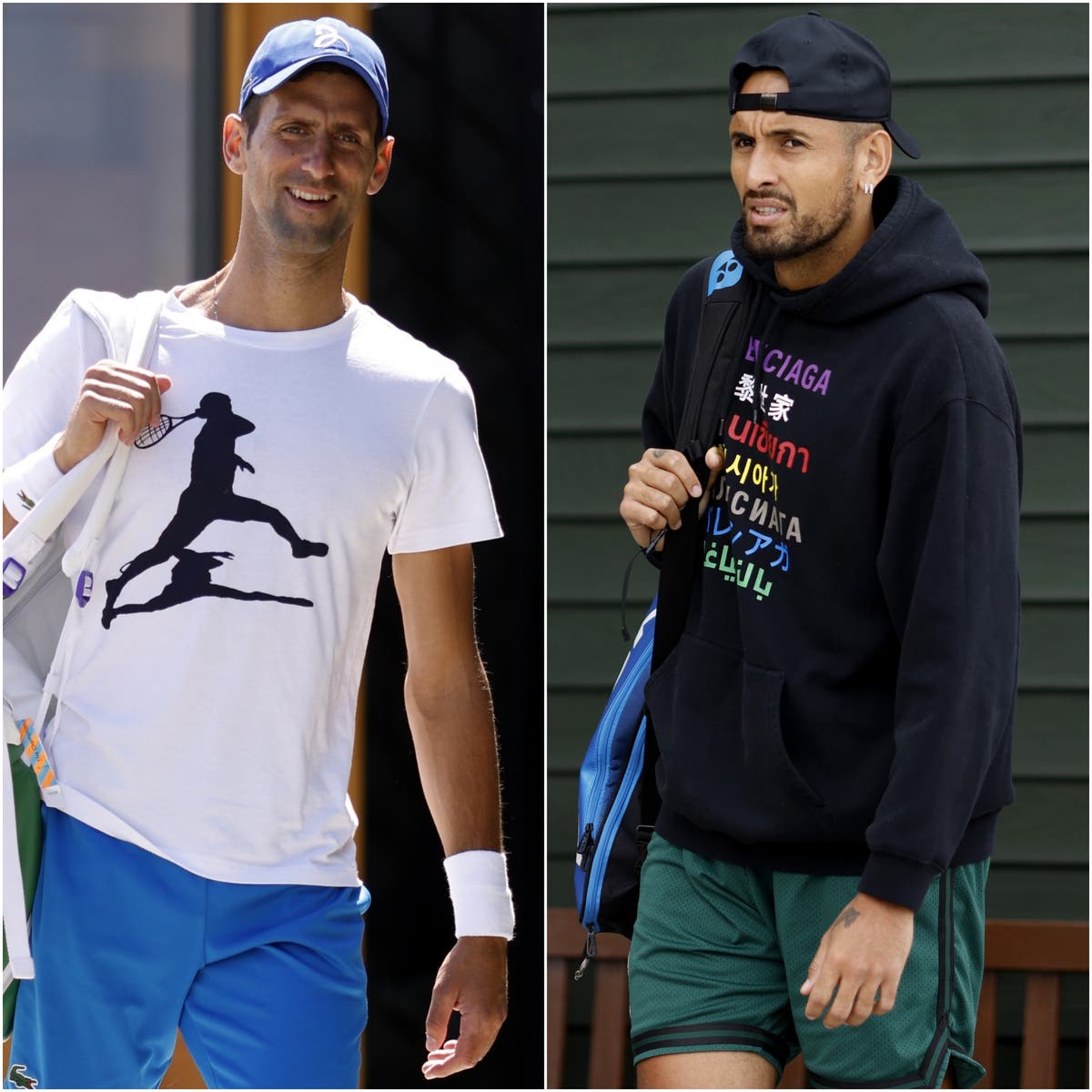 Wimbledon day 14: Novak Djokovic and Nick Kyrgios clash in men’s final