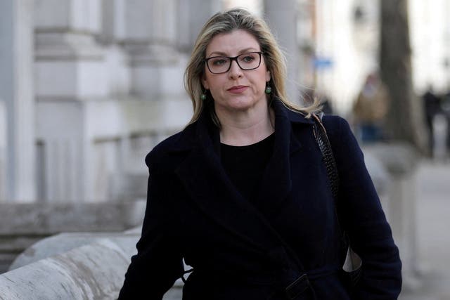 <p>Penny Mordaunt entered the Tory leadership race on Sunday</p>